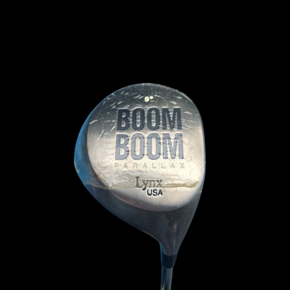 NEW -Lynx Boom Boom Driver -9 Degree Steel Shaft Men's RH Still In Plastic